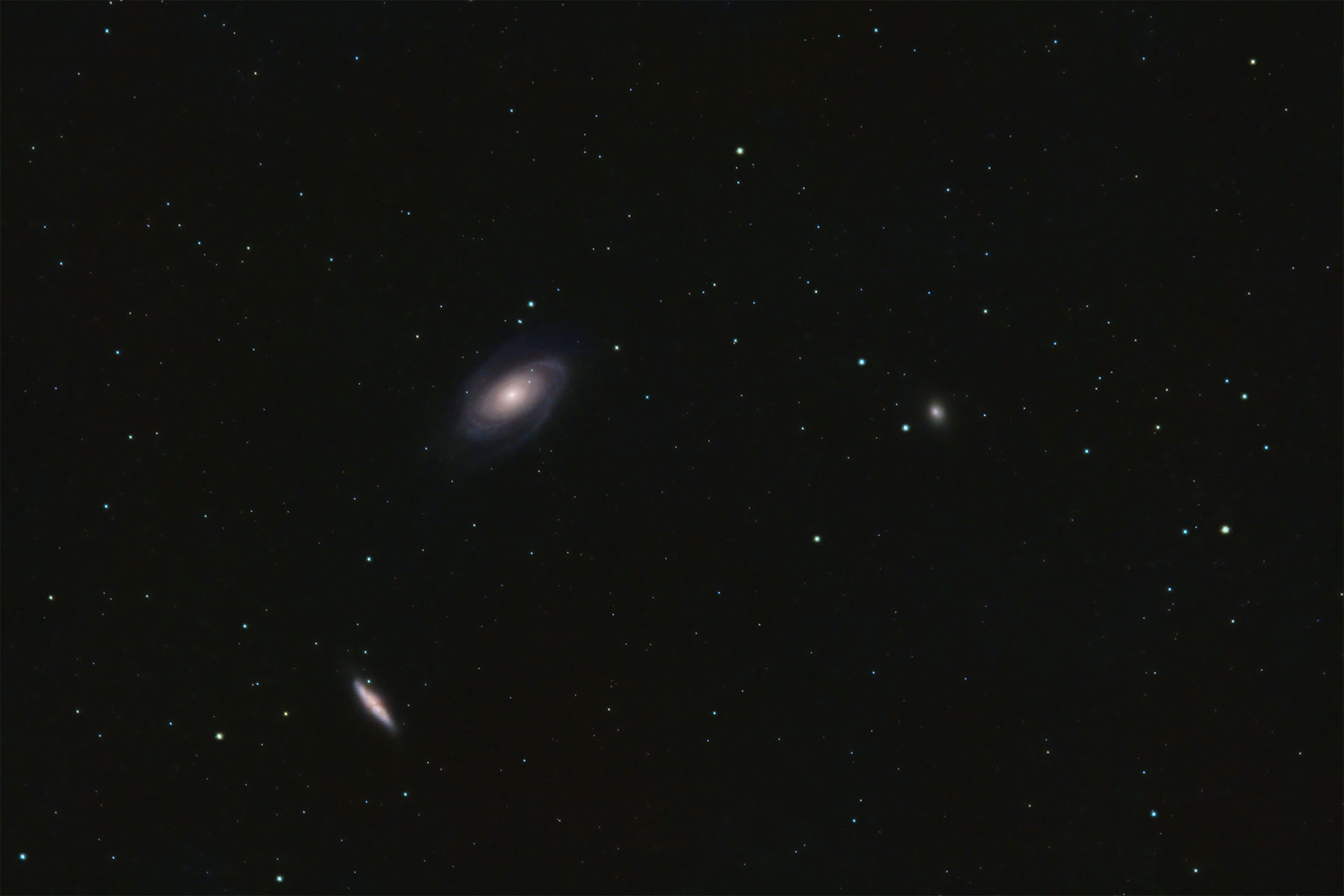 M81 Bode's Galaxy & M82 Cigar Galaxy